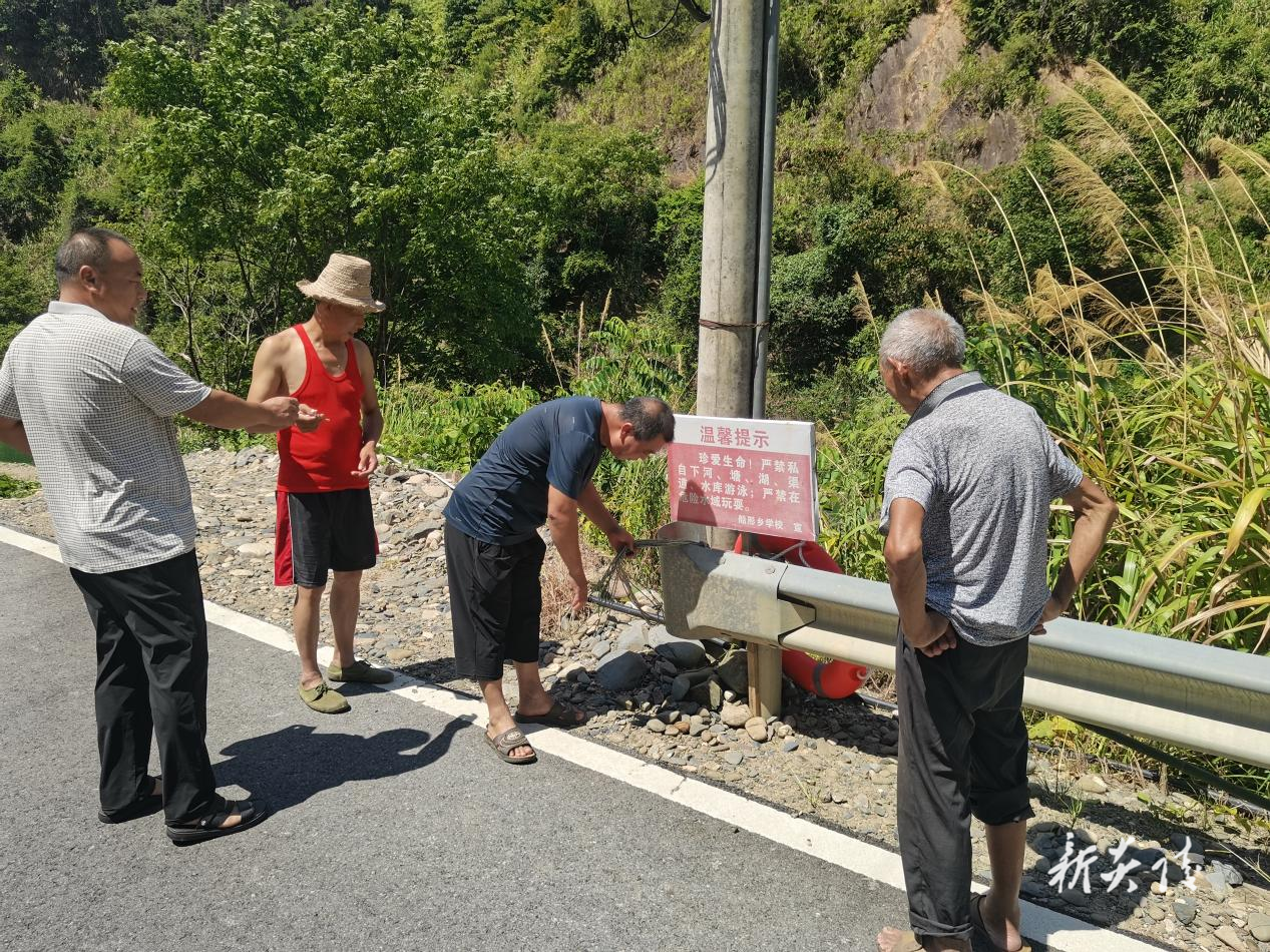 炎陵县船形乡人大代表“巡宣治”三管齐下 筑牢防溺水生命防线