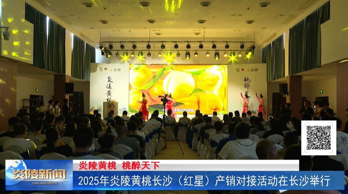 2025年炎陵黄桃长沙（红星）产销对接活动在长沙举行