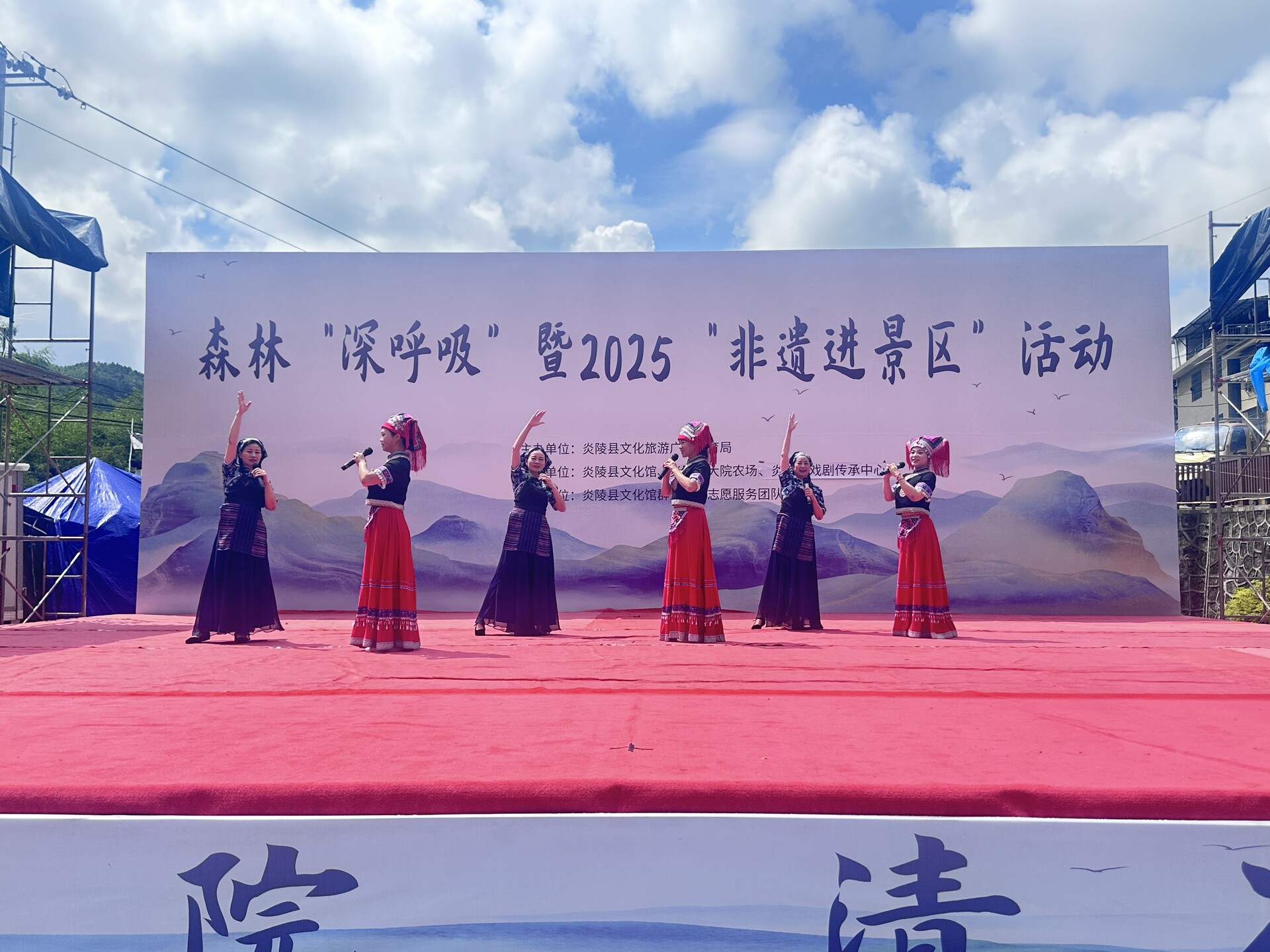 炎陵县森林“深呼吸”暨2025“非遗进景区”活动启动