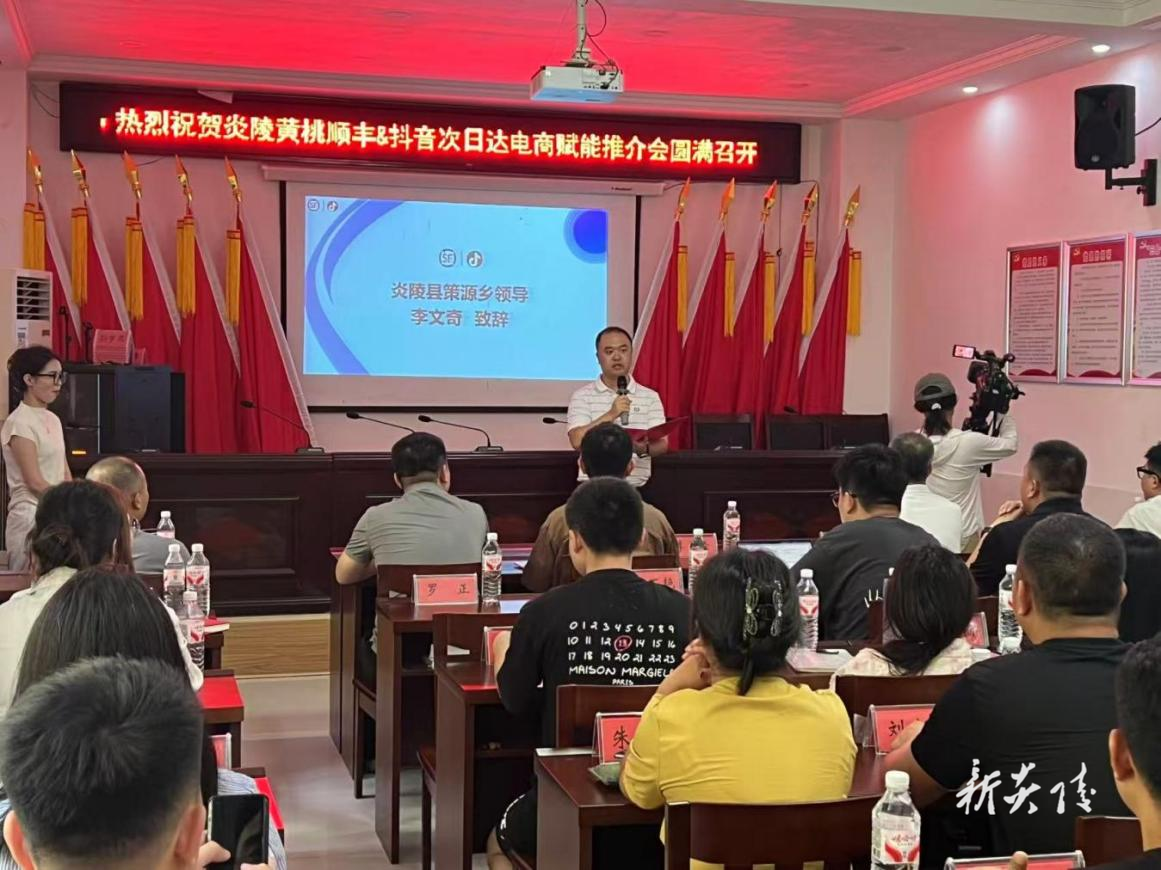 炎陵县策源乡：护航黄桃采摘季 多措并举促振兴