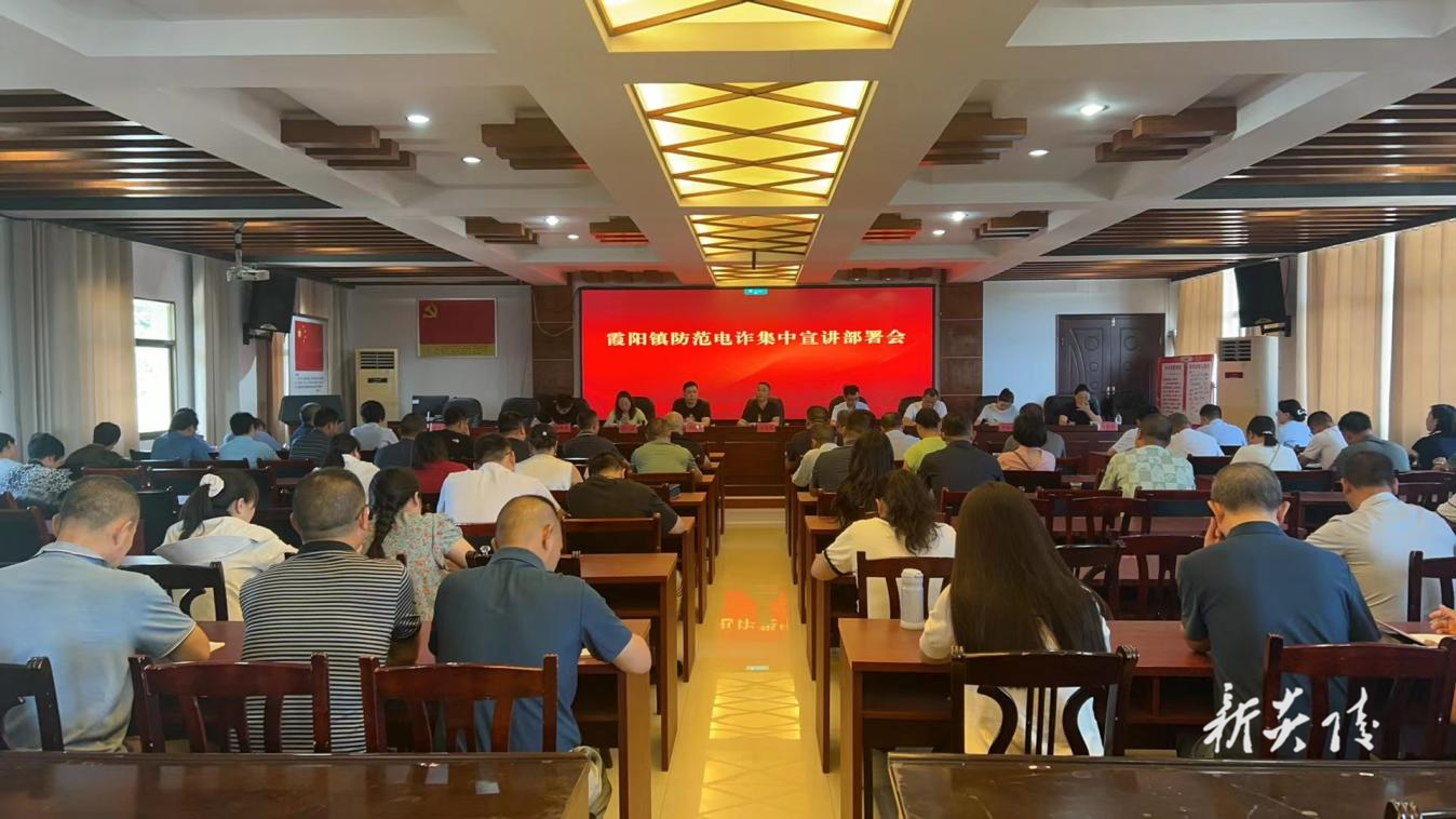 炎陵县霞阳镇开展防范电信网络诈骗集中宣讲活动
