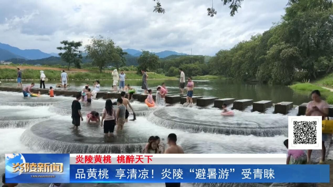 品黄桃 享清凉！炎陵“避暑游”受青睐