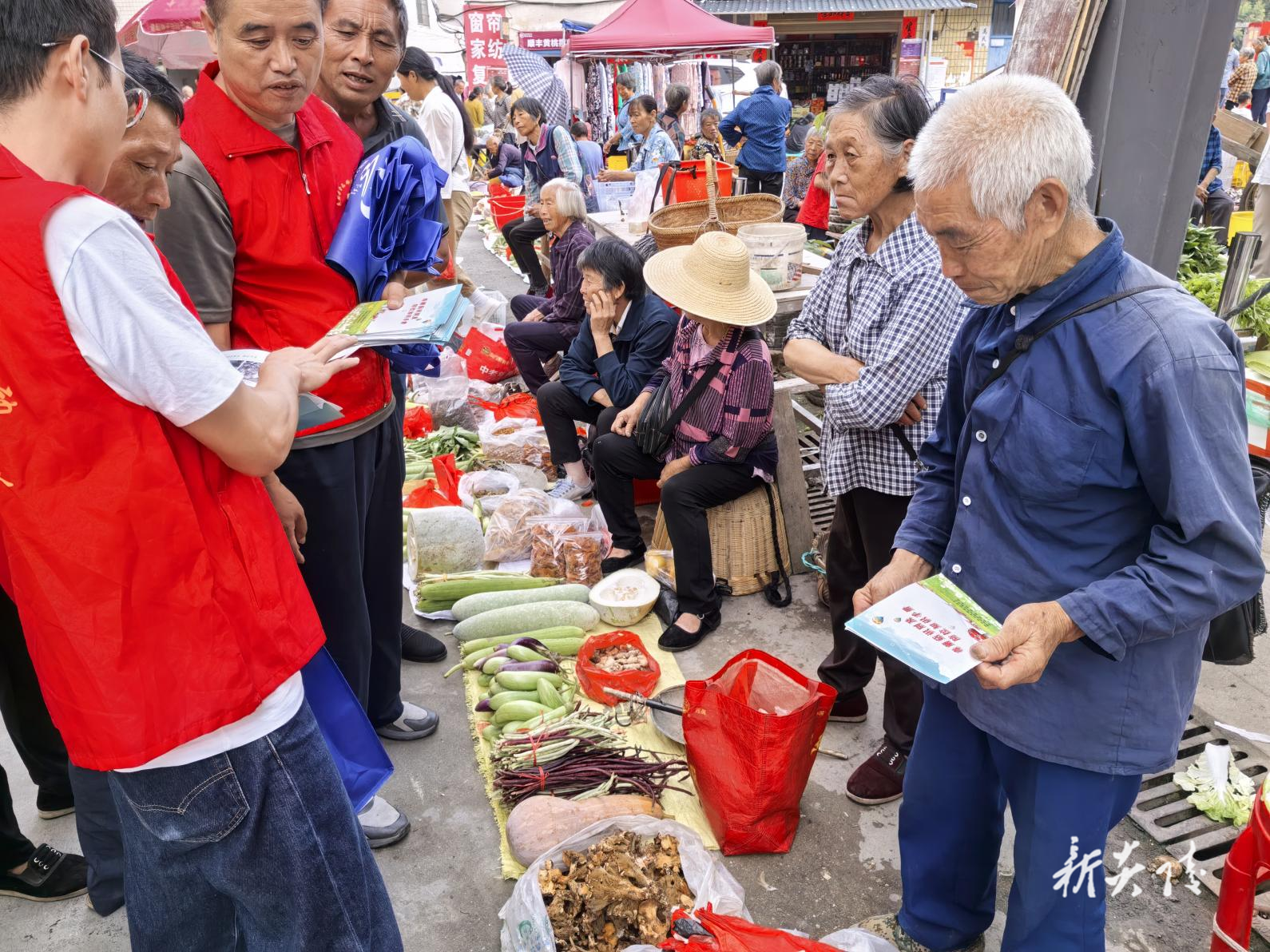 炎陵县下村乡：赶集日里话安全 拒绝采食野生蘑菇