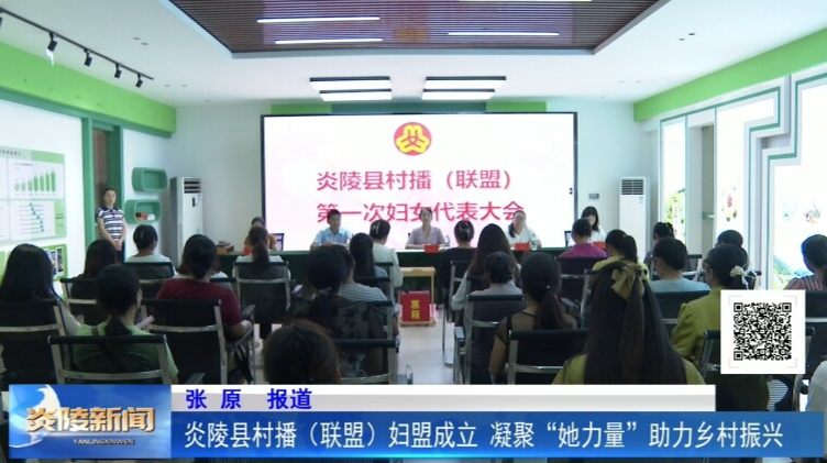 炎陵縣村播（聯(lián)盟）婦聯(lián)成立 凝聚“她力量”助力鄉(xiāng)村振興