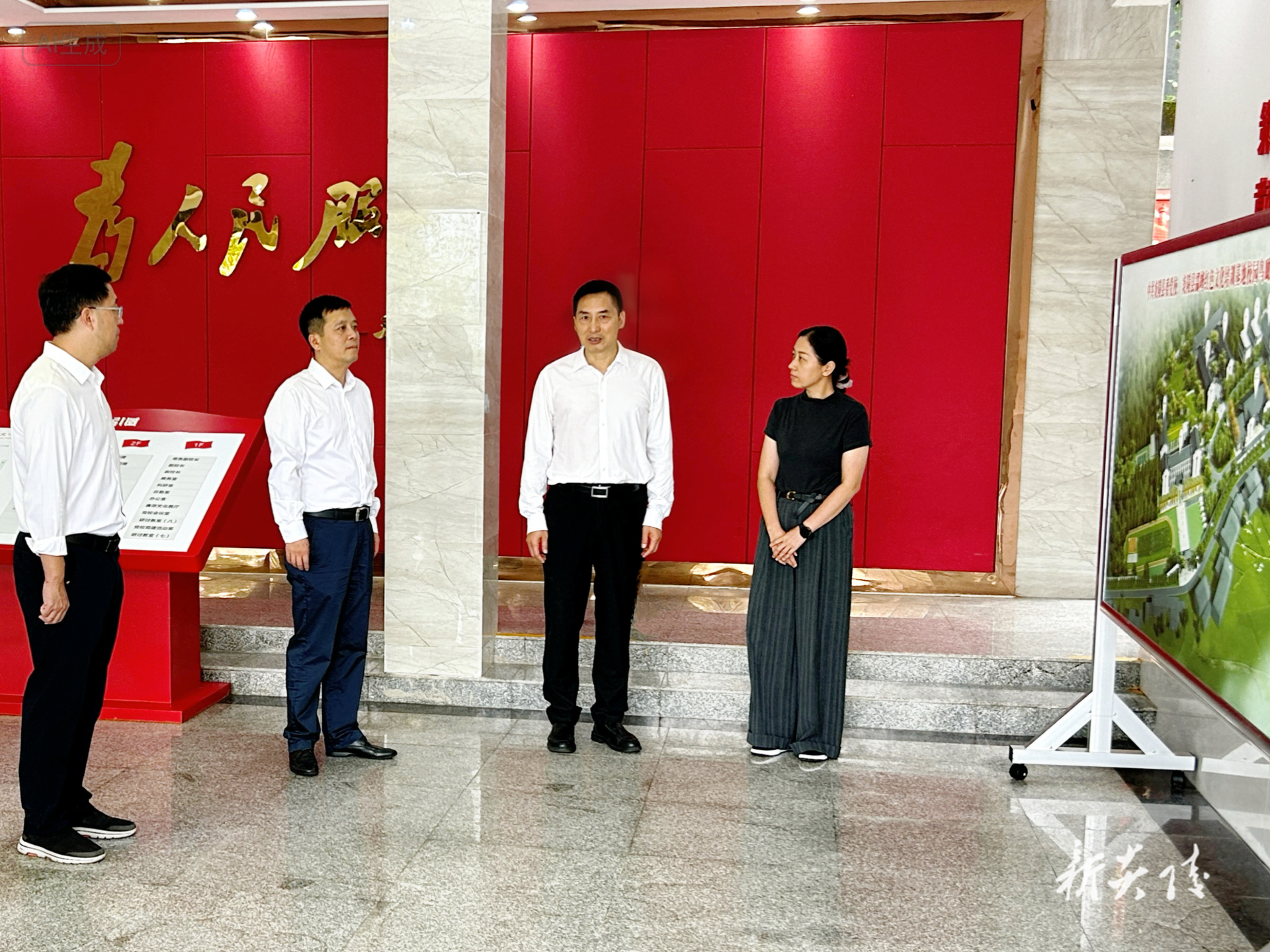 图文丨 尹朝晖调研炎陵县委党校