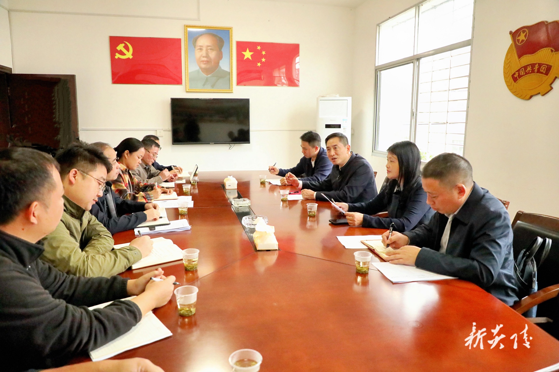 图文丨尹朝晖调研乡村振兴工作