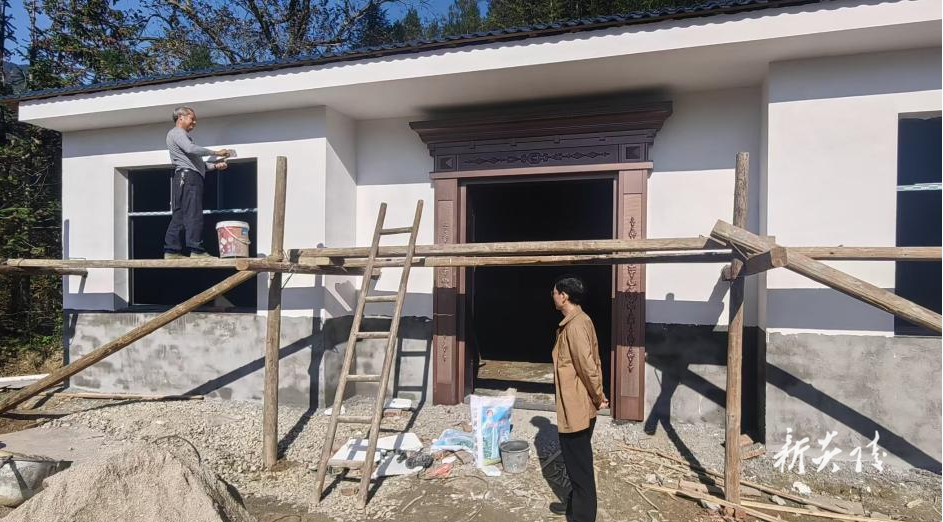 炎陵县中村瑶族乡开展农房建设进度与施工安全检查