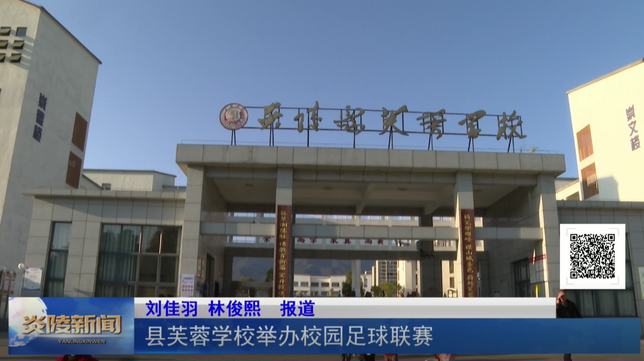 县芙蓉学校举办校园足球联赛