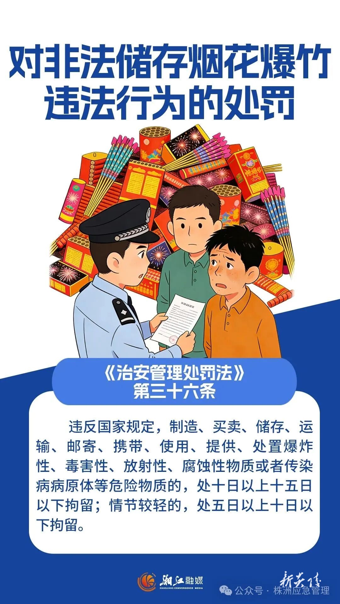 发现违规燃放、非法运输储存销售烟花爆竹的行为，请举报！