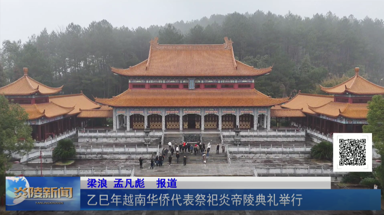 乙巳年越南华侨代表祭祀炎帝陵典礼举行