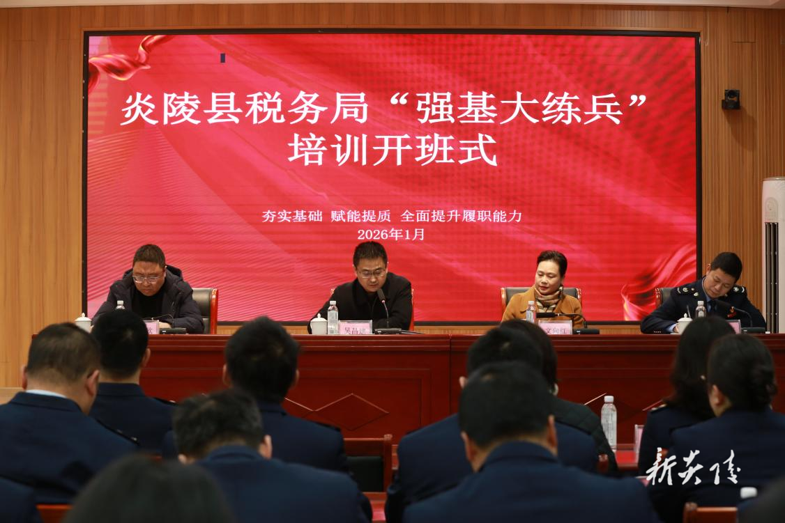 炎陵县税务局：聚焦实战提能力 锤炼本领促担当