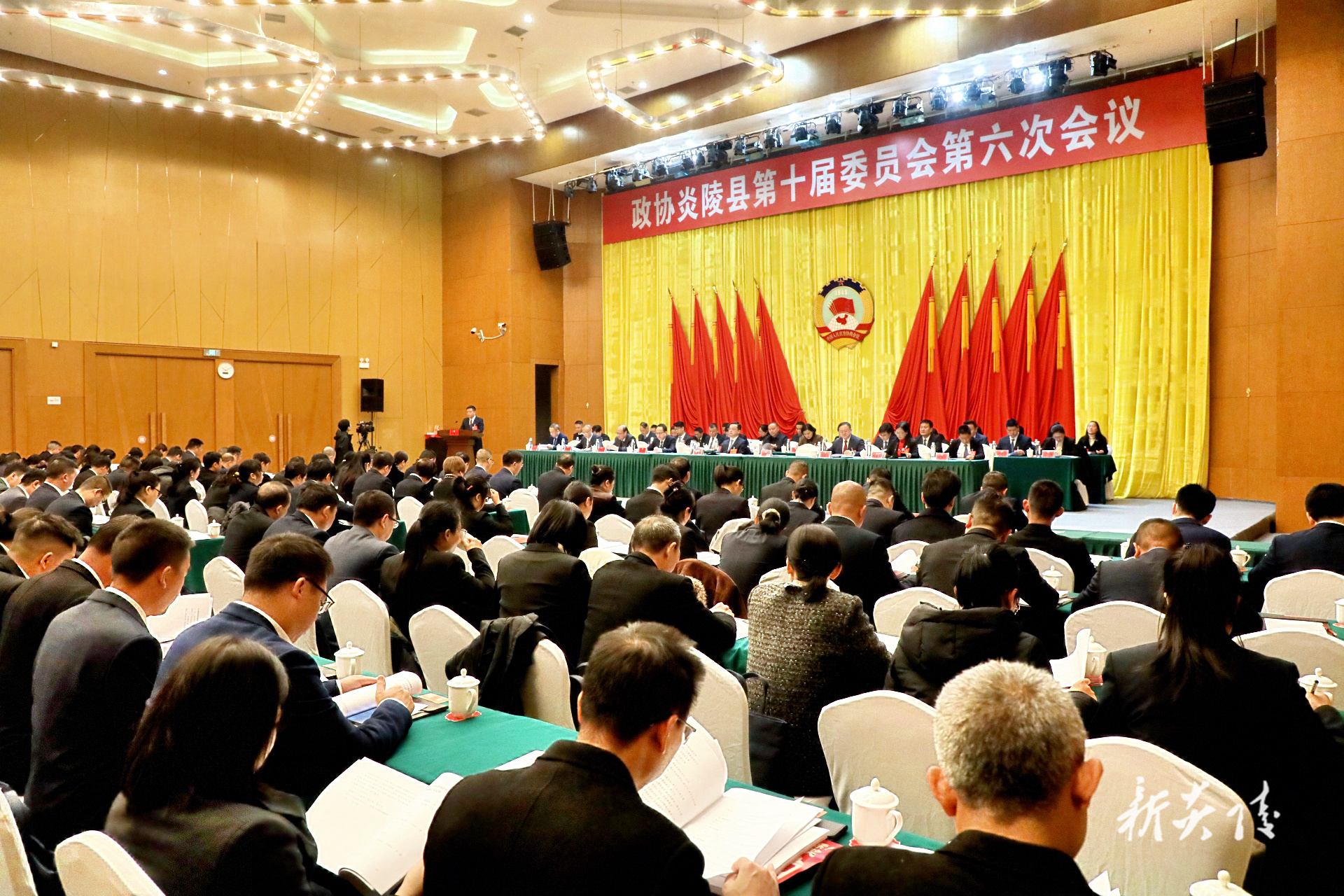 图文丨政协炎陵县第十届委员会第六次会议开幕
