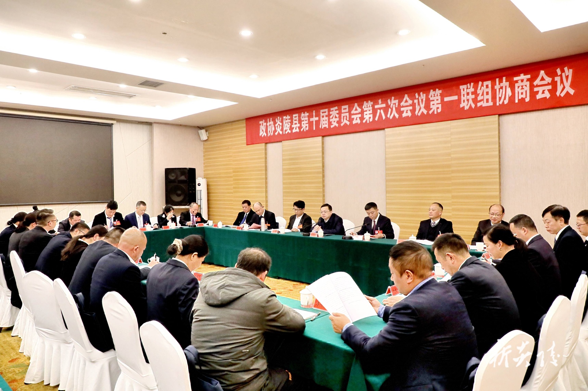 ​ 图文丨政协炎陵县第十届委员会第六次会议各界别组开展联组协商讨论