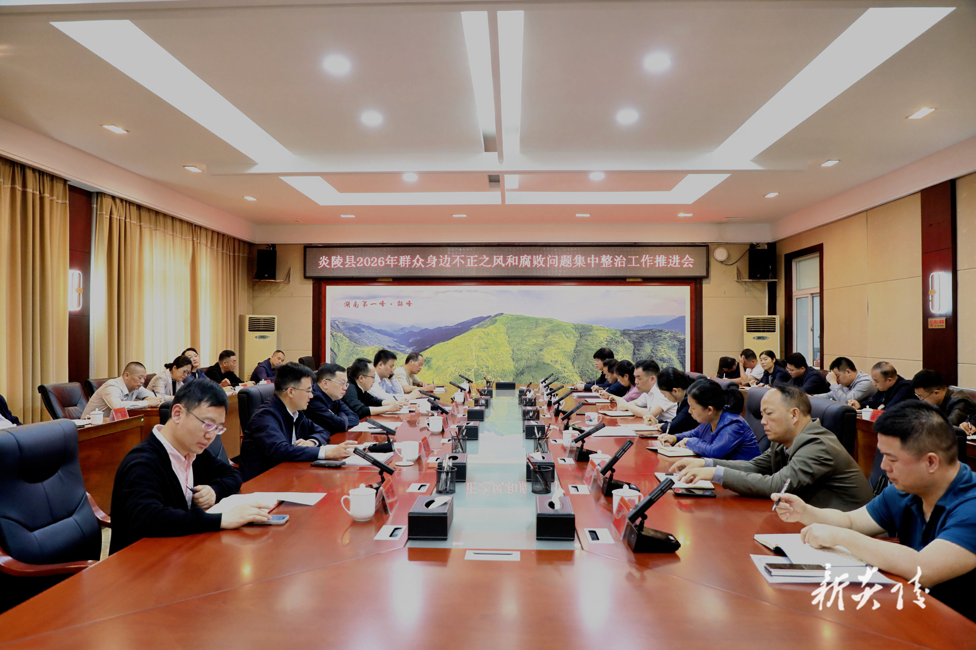 ​ 图文 | 炎陵县召开集中整治工作推进会