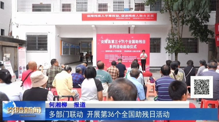 多部门联动 开展第36个全国助残日活动