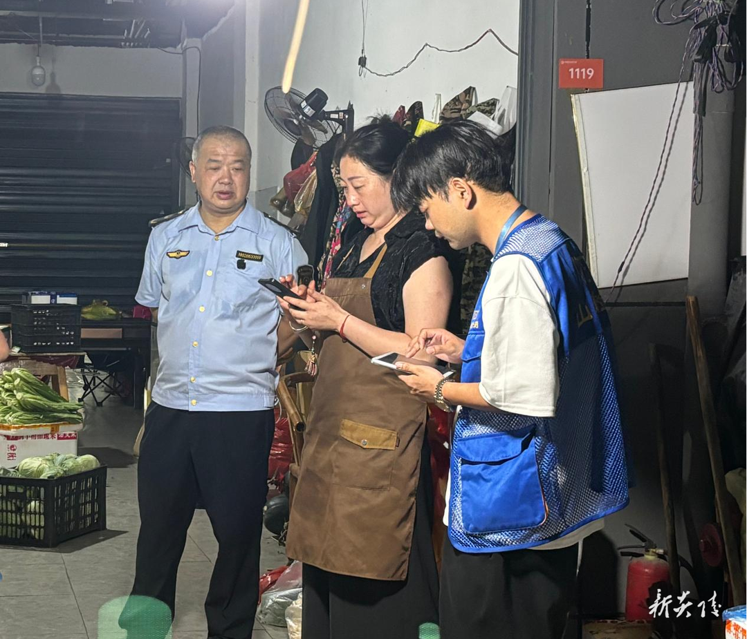 炎陵县市场监督管理局开展果蔬突击抽检