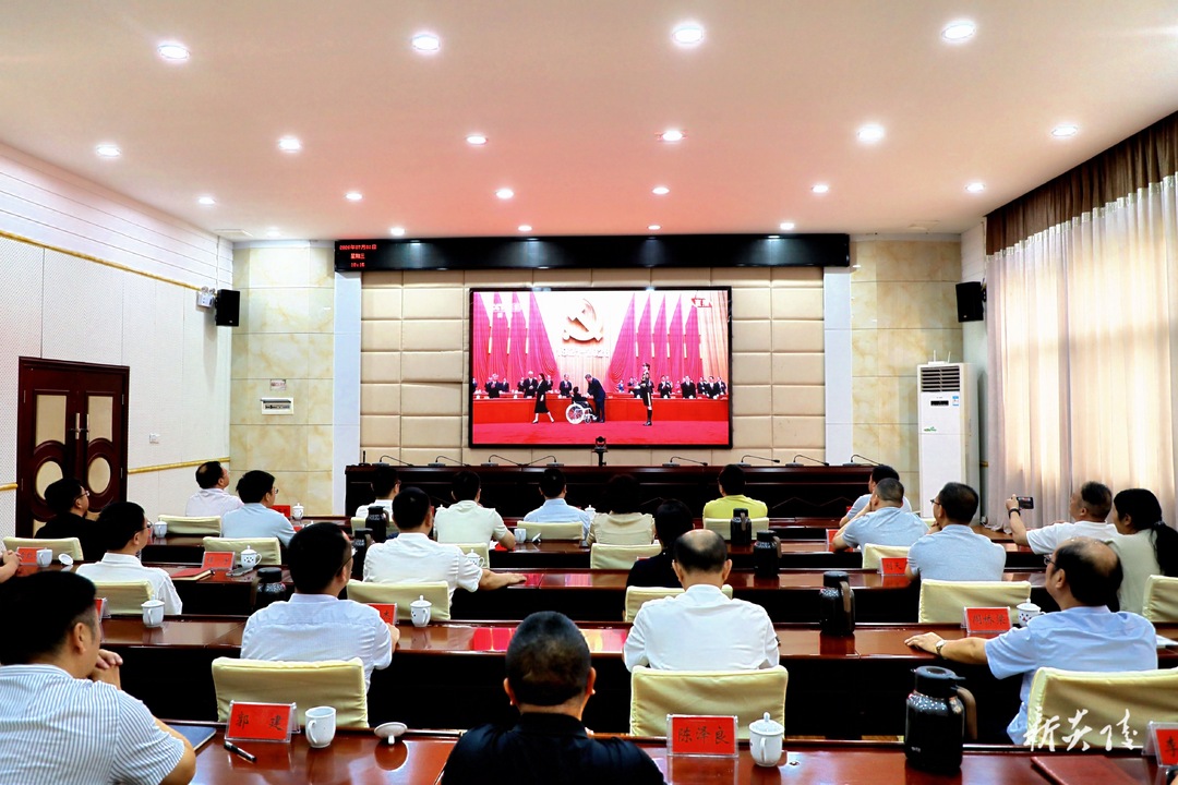 图文 | 炎陵各界集中观看庆祝中国共产党成立105周年大会
