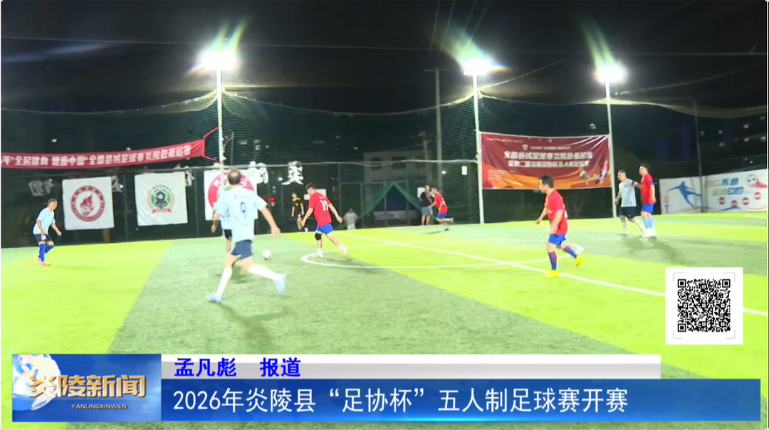 2026年炎陵县“足协杯”五人制足球赛开赛