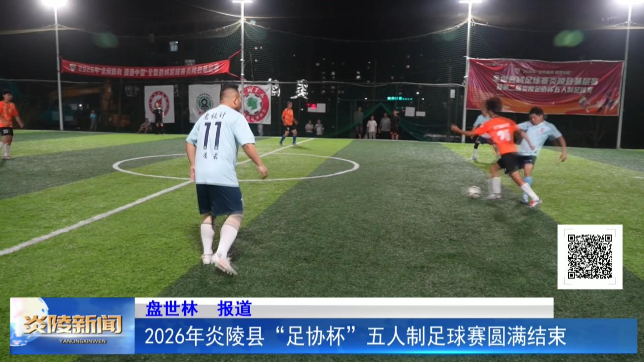2026年炎陵县“足协杯”五人制足球赛圆满结束