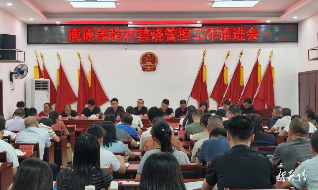 炎陵县鹿原镇推进秸秆禁限烧工作