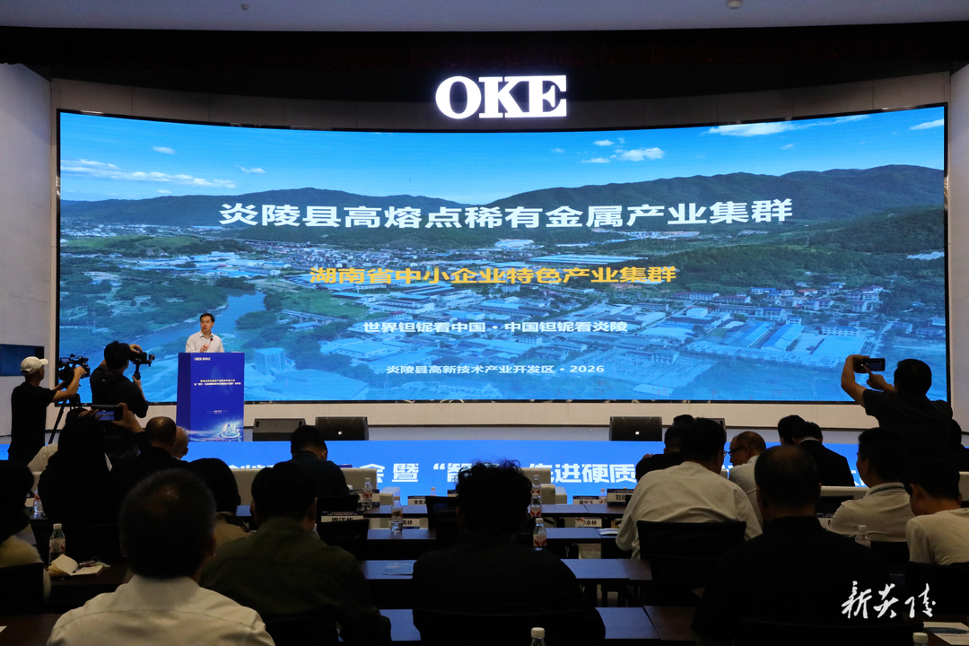 图文 | 高熔点稀有金属产业创新发展大会暨“智刃·先进硬质材料与切削智造大模型”发布会举行