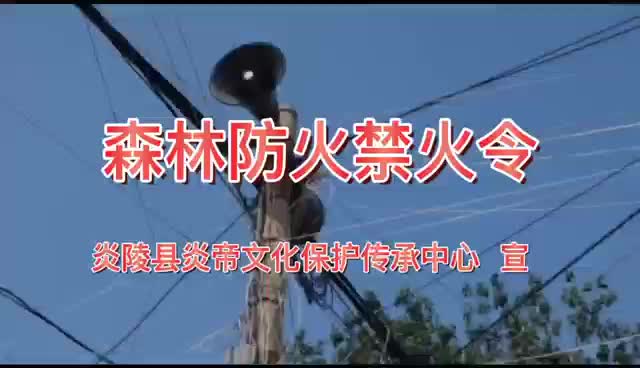 森林防火 人人有责——森林防火禁火宣传片